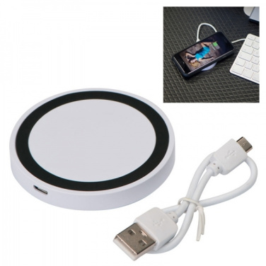Logo trade business gift photo of: Induction charger KARTHAGO